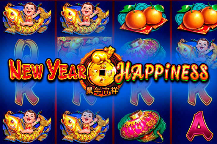 New Year Happiness - Ruby Play slot at Fugu Casino Casino