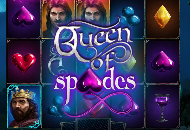 Queen Of Spades - Mascot slot at Fugu Casino Casino