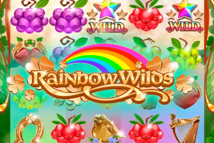 Rainbow Wilds - Iron Dog Studio slot at Fugu Casino Casino